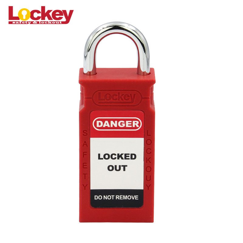 25mm Steel Short Shackle Safety Padlock CPL25S