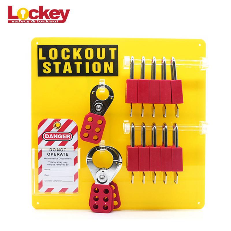 10-Lock Lockout Station LK12