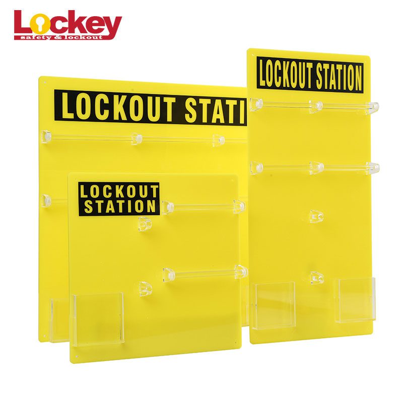 10-Lock Lockout Station LK12