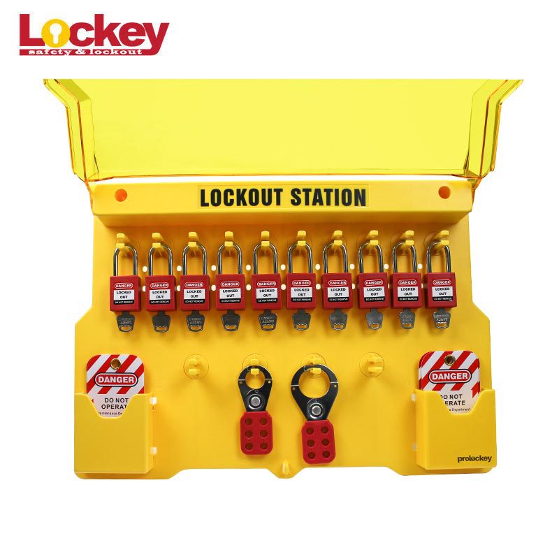 10-Lock Padlock Station LG02