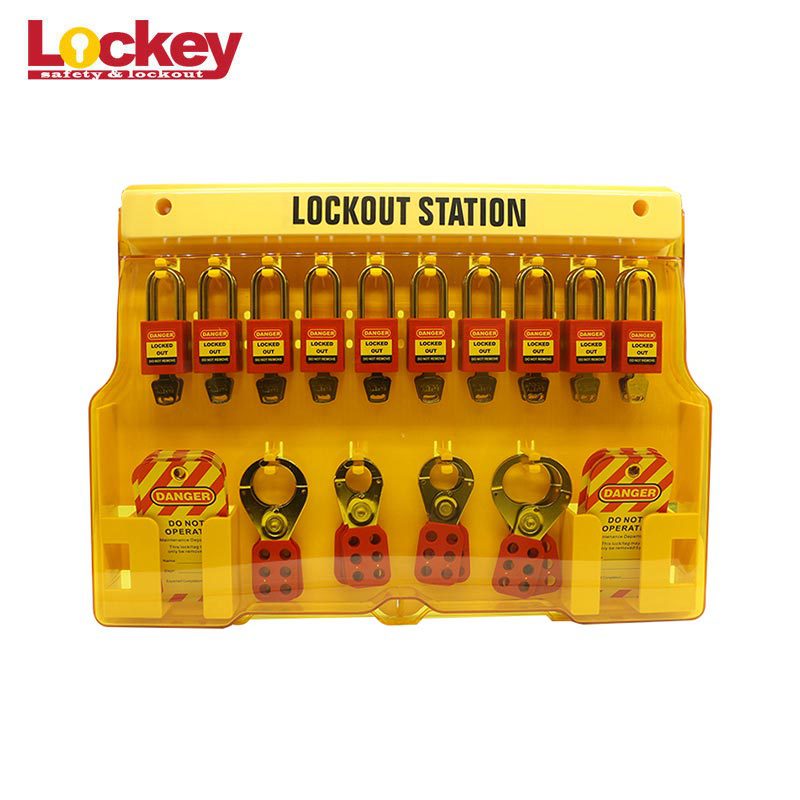 10-Lock Padlock Station LG02