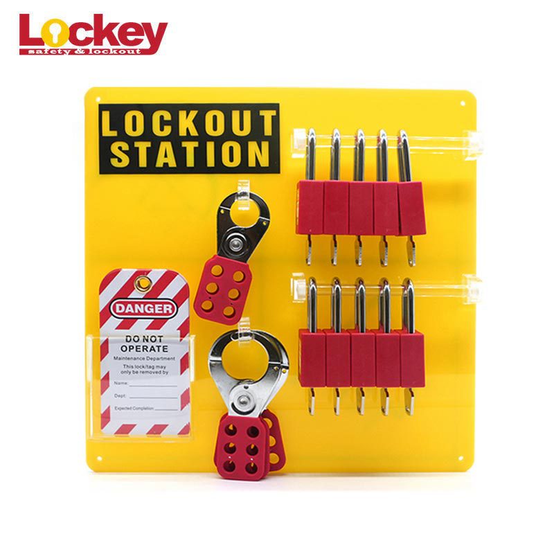 10-Lock Padlock Station LG08