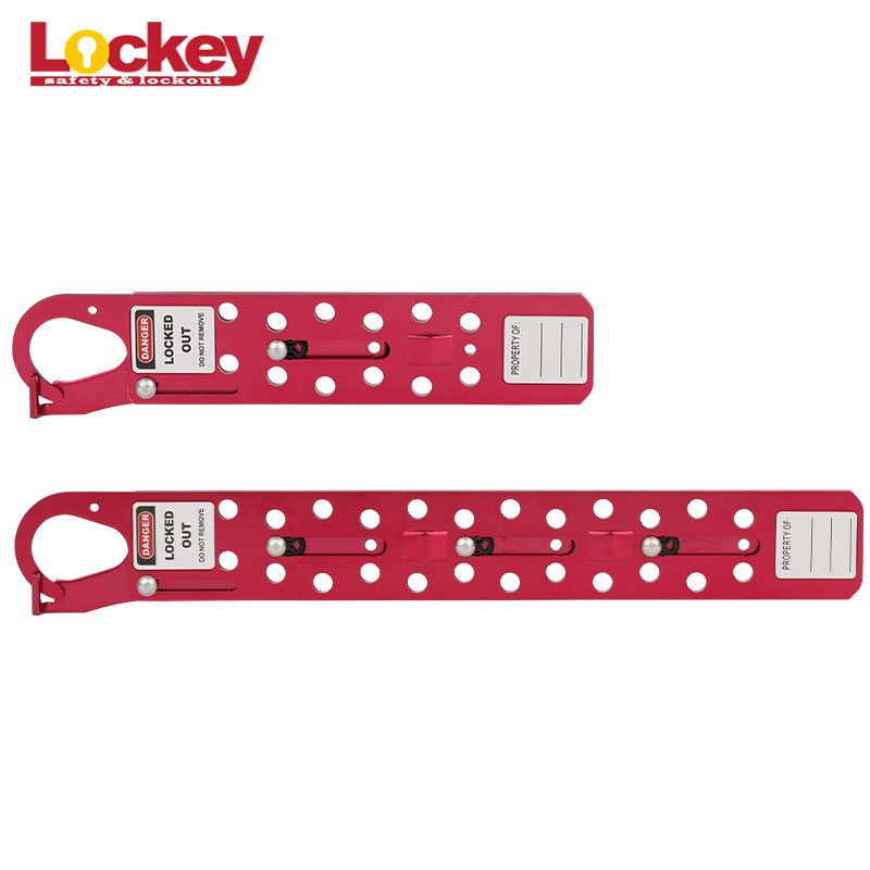 24 Hole sliding Aluminum Lockout Hasp AH32