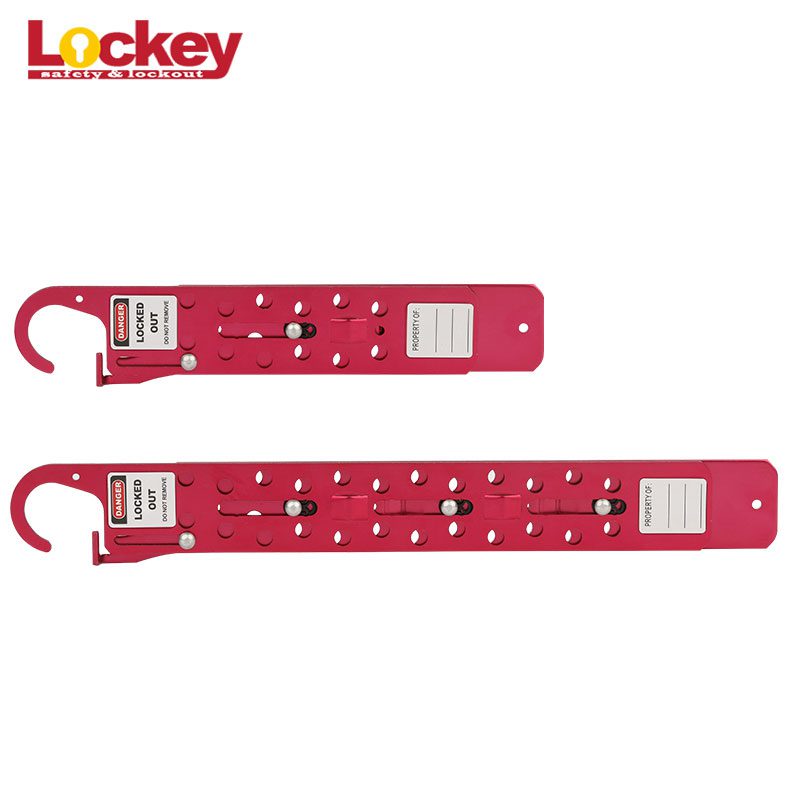 12 Hole sliding Aluminum Lockout Hasp AH31