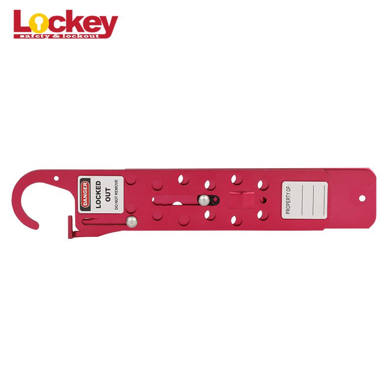 12 Hole sliding Aluminum Lockout Hasp AH31