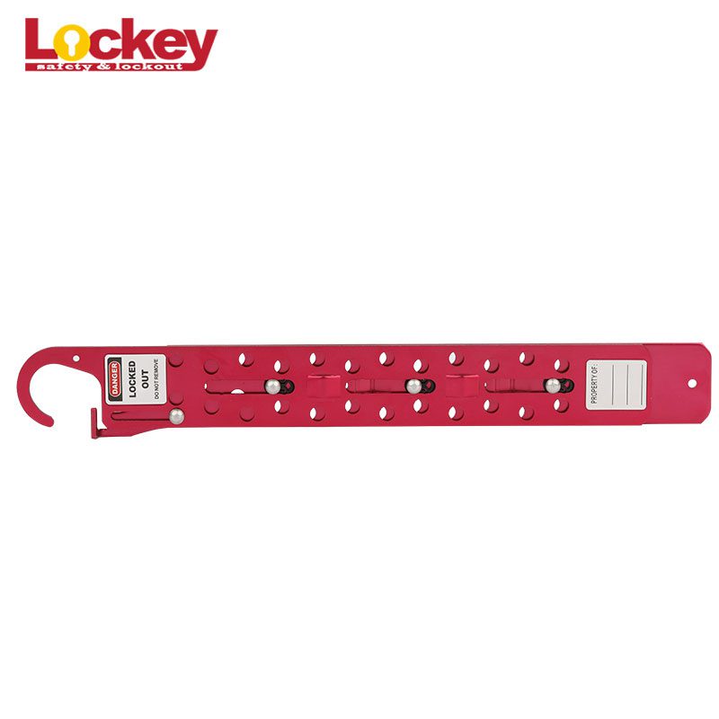 24 Hole sliding Aluminum Lockout Hasp AH32