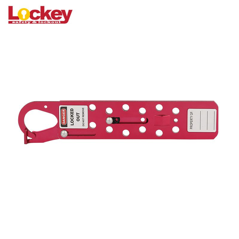 12 Hole sliding Aluminum Lockout Hasp AH31