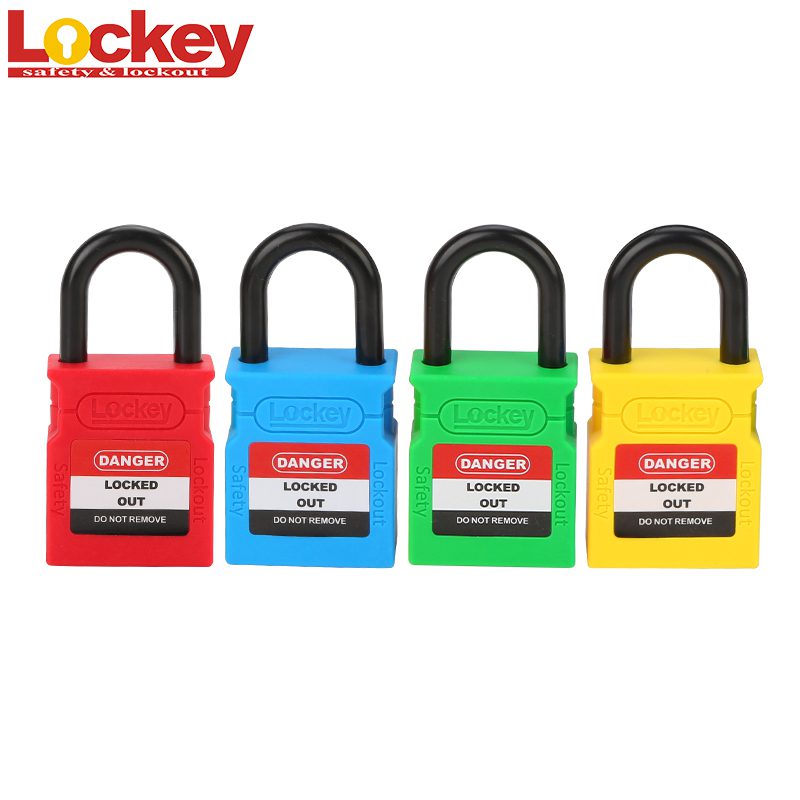 25mm Nylon Short Shackle Safety Padlock