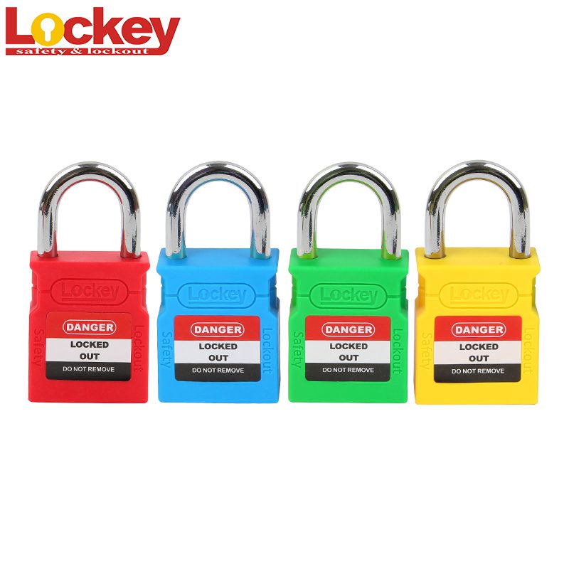 25mm Steel Short Shackle Safety Padlock