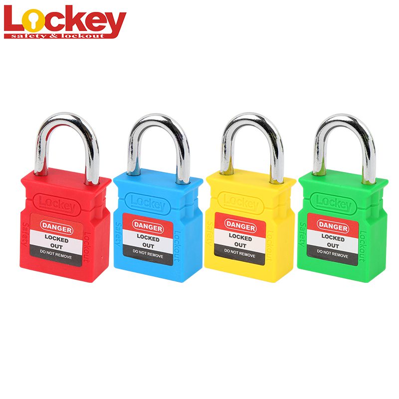 25mm Steel Short Shackle Safety Padlock