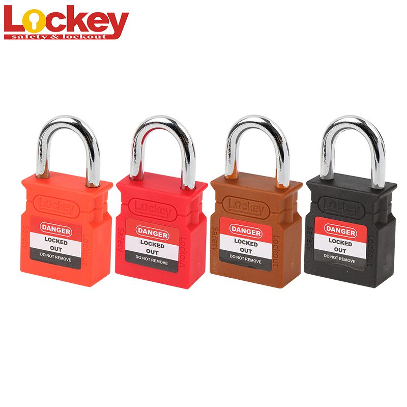 25mm Steel Short Shackle Safety Padlock