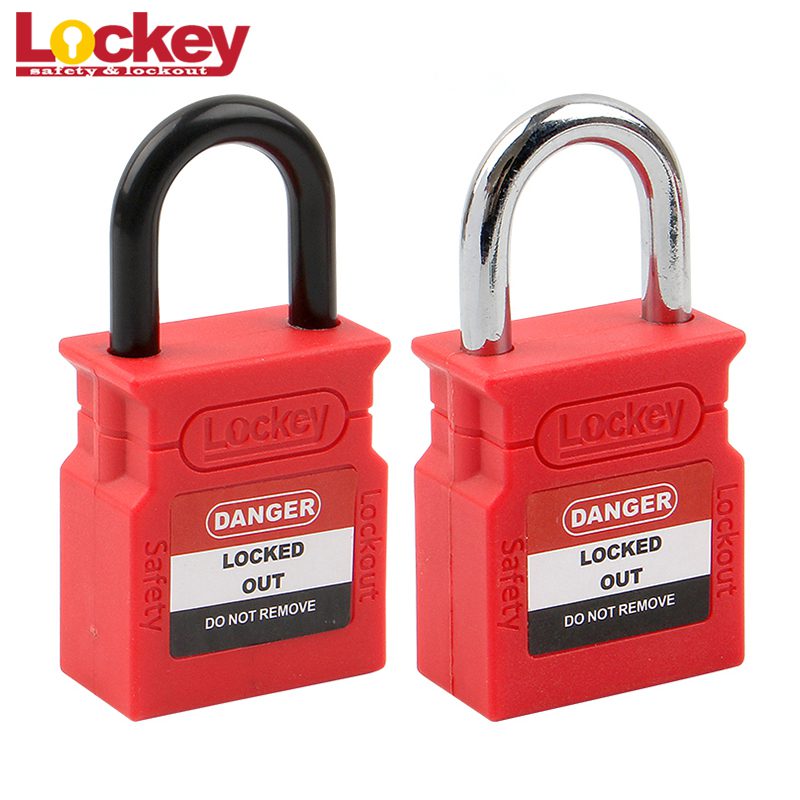 25mm Nylon Short Shackle Safety Padlock