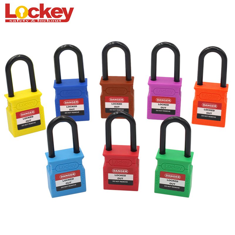 38mm Nylon Short Shackle Safety Padlock