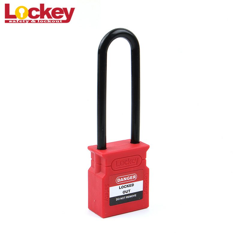 76mm Nylon Short Shackle Safety Padlock