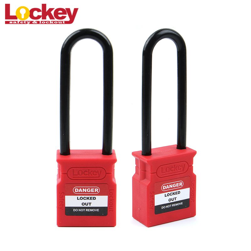 76mm Nylon Short Shackle Safety Padlock