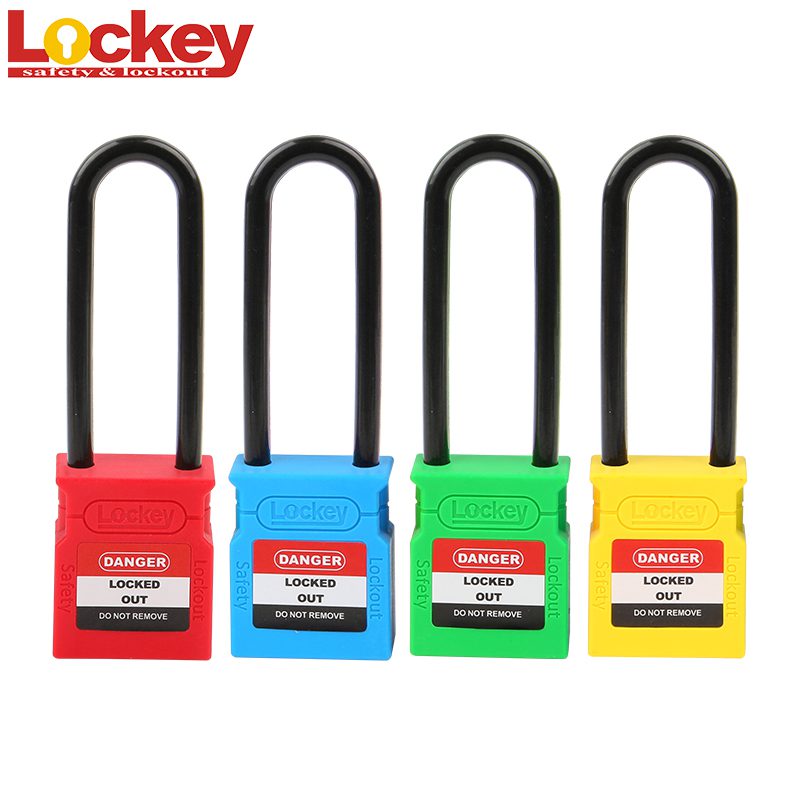 76mm Nylon Short Shackle Safety Padlock