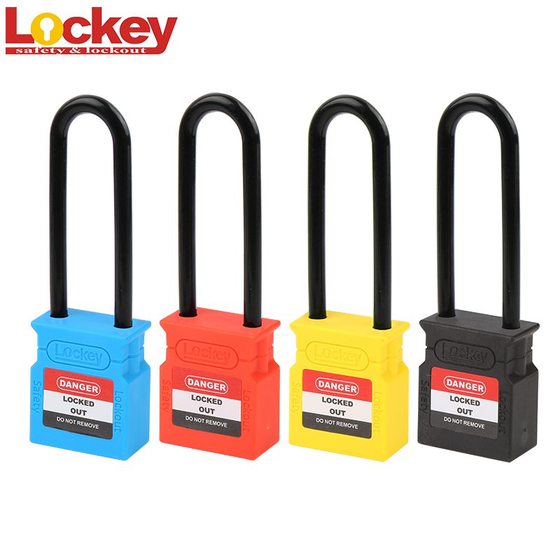 76mm Nylon Short Shackle Safety Padlock