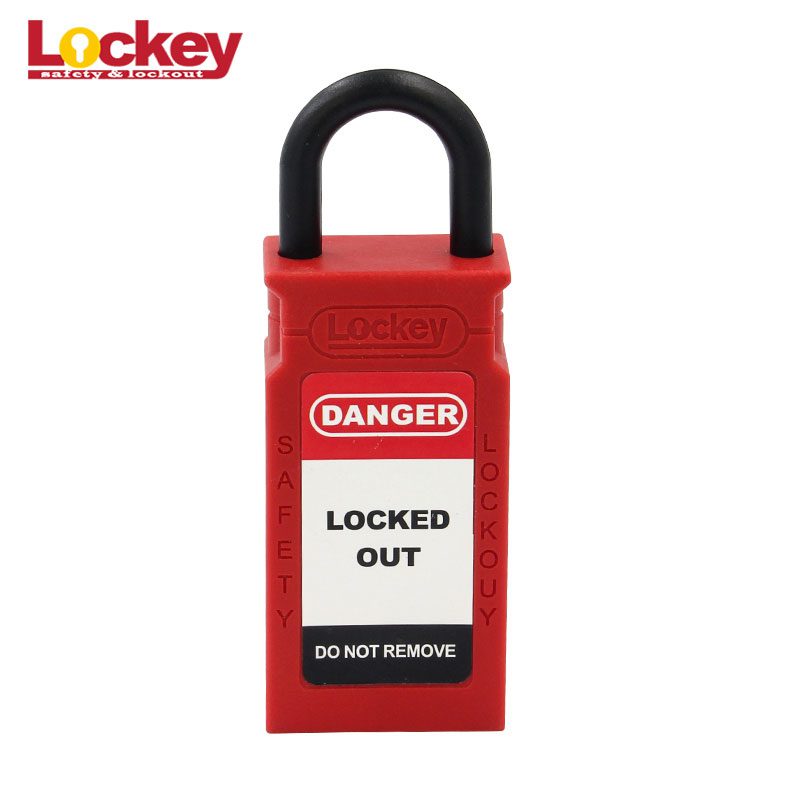 25mm Nylon Short Shackle Safety Padlock CPL25P