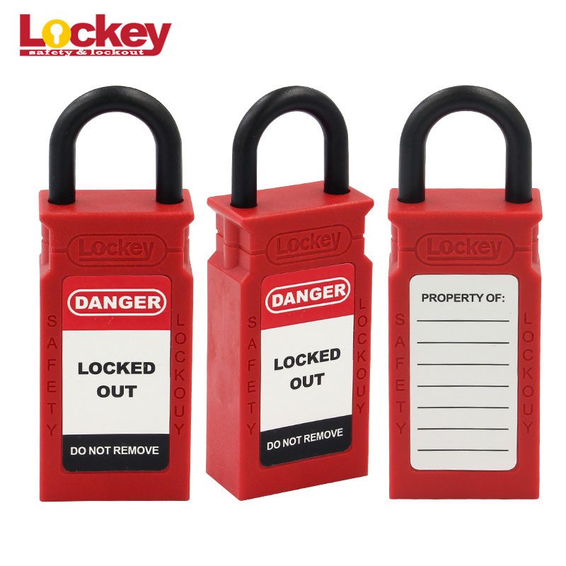 25mm Nylon Short Shackle Safety Padlock CPL25P