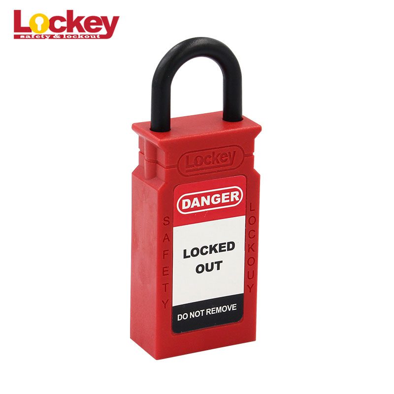 25mm Nylon Short Shackle Safety Padlock CPL25P