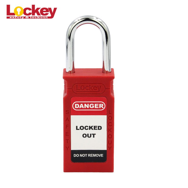 25mm Steel Short Shackle Safety Padlock CPL38S