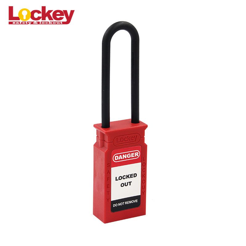 76mm Nylon Short Shackle Safety Padlock CPL76P