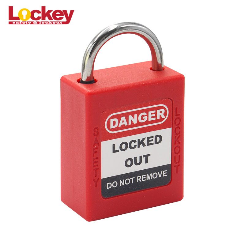 16mm Short Shackle Safety Padlock P16SSD4