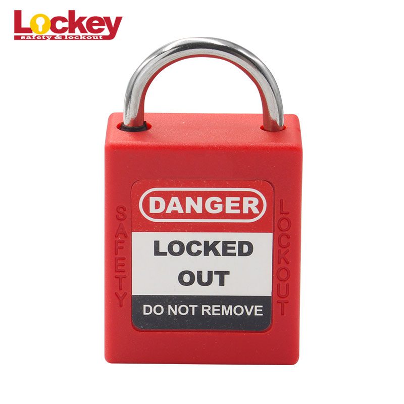 16mm Short Shackle Safety Padlock P16SSD4