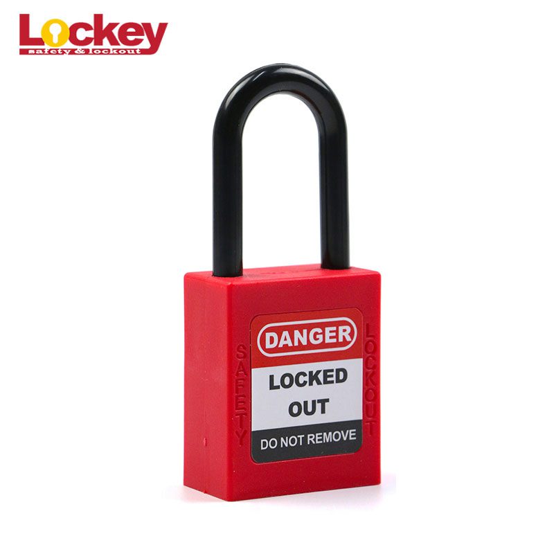 38mm Nylon Short Shackle Safety Padlock P38P