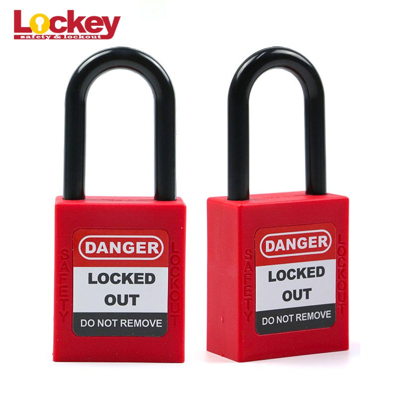 38mm Nylon Short Shackle Safety Padlock P38P