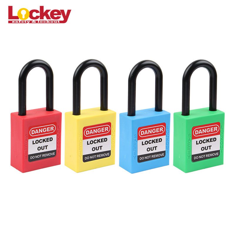 38mm Nylon Short Shackle Safety Padlock P38P