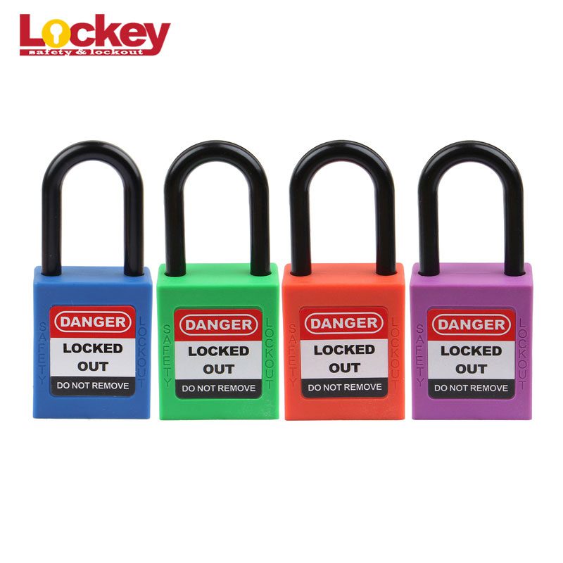 38mm Nylon Short Shackle Safety Padlock P38P