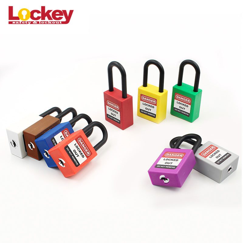 38mm Nylon Short Shackle Safety Padlock P38P