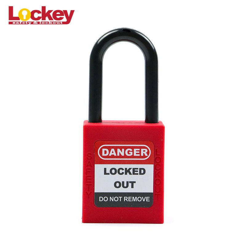 38mm Nylon Short Shackle Safety Padlock P38P