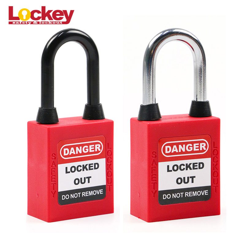 38mm Steel Short Shackle Safety Padlock P38SDP