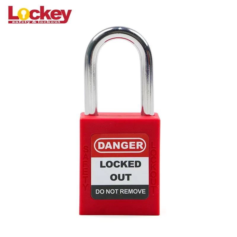 38mm Steel Short Shackle Safety Padlock P38S