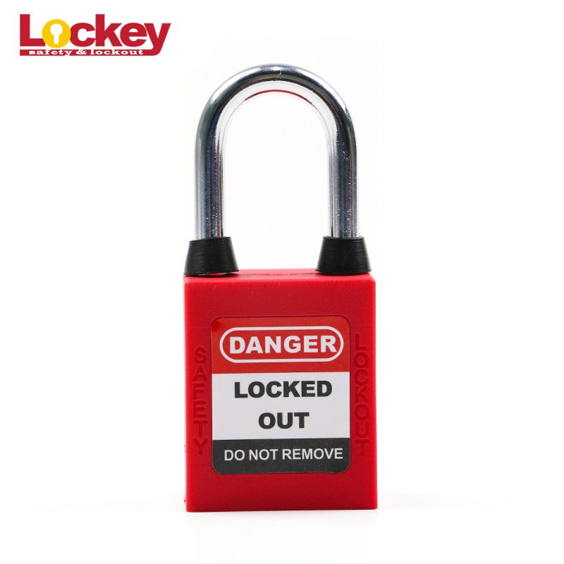 38mm Steel Short Shackle Safety Padlock P38SDP