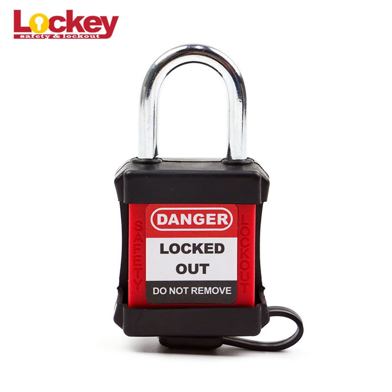 38mm Nylon Short Shackle Safety Padlock P38PR1