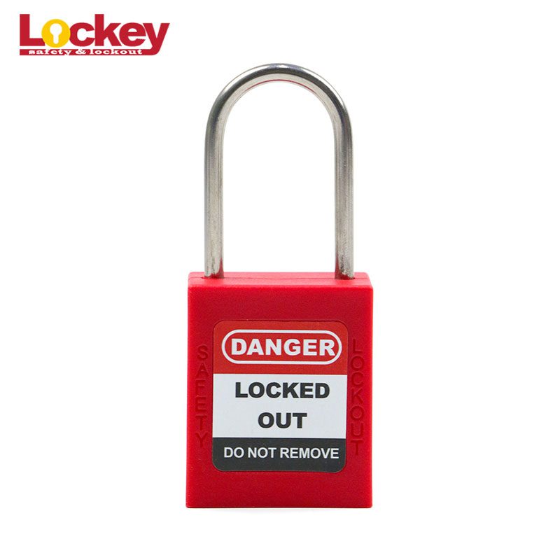 38mm Steel Short Shackle Safety Padlock P38SSD4