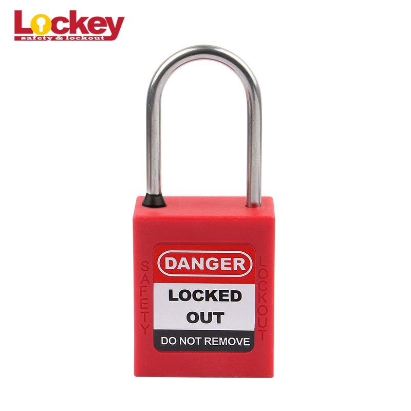 38mm Steel Short Shackle Safety Padlock P38SSD4