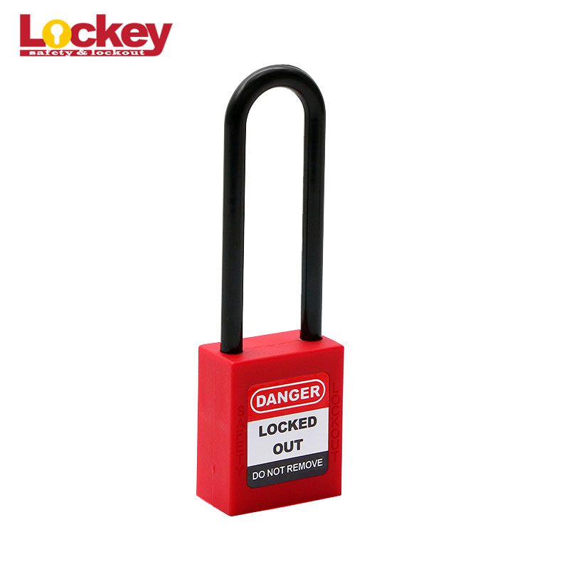 76mm Nylon Short Shackle Safety Padlock P76P