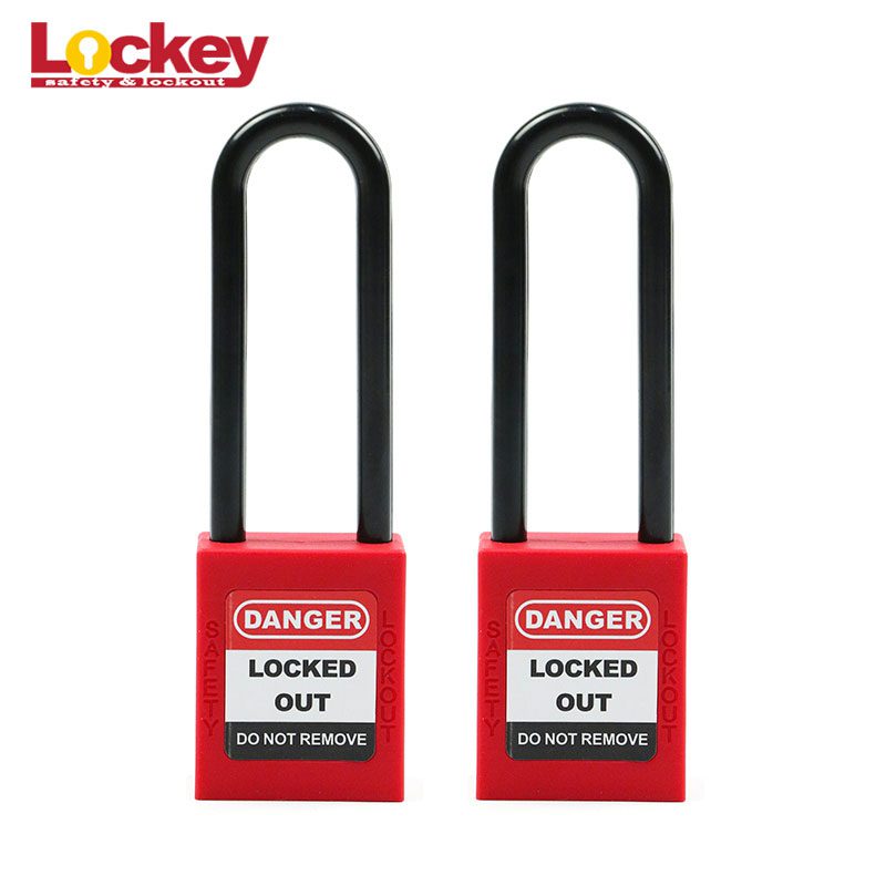 76mm Nylon Short Shackle Safety Padlock P76P