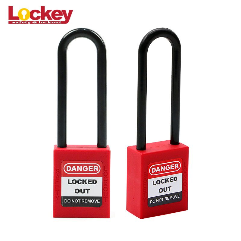 76mm Nylon Short Shackle Safety Padlock P76P