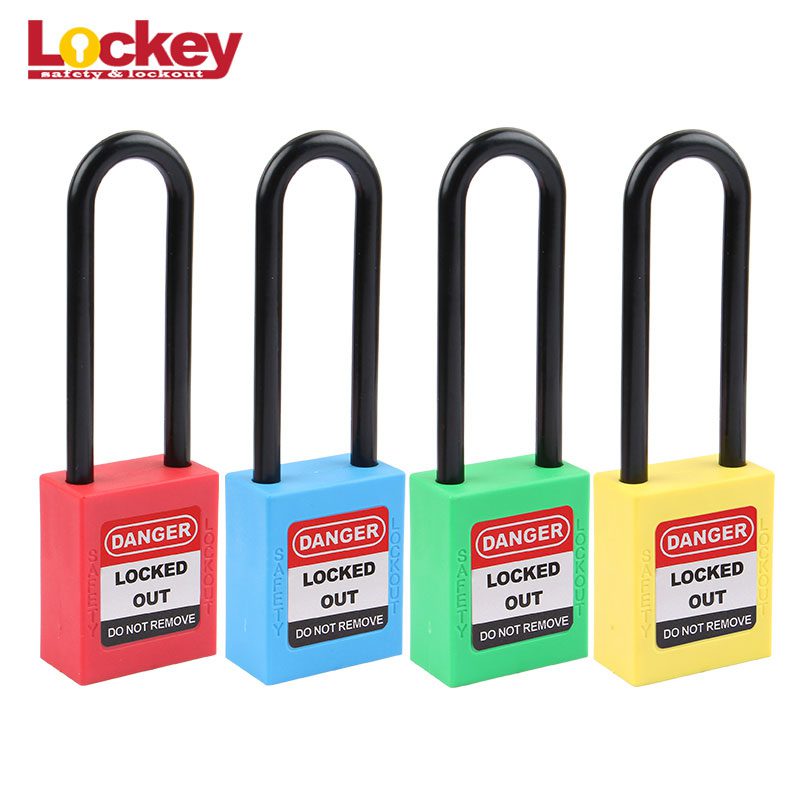 76mm Nylon Short Shackle Safety Padlock P76P