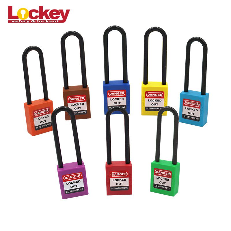 76mm Nylon Short Shackle Safety Padlock P76P