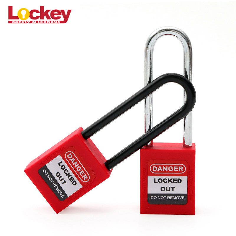 76mm Nylon Short Shackle Safety Padlock P76P