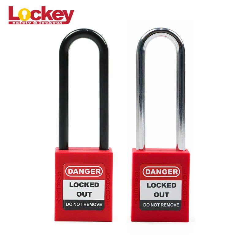 76mm Nylon Short Shackle Safety Padlock P76P