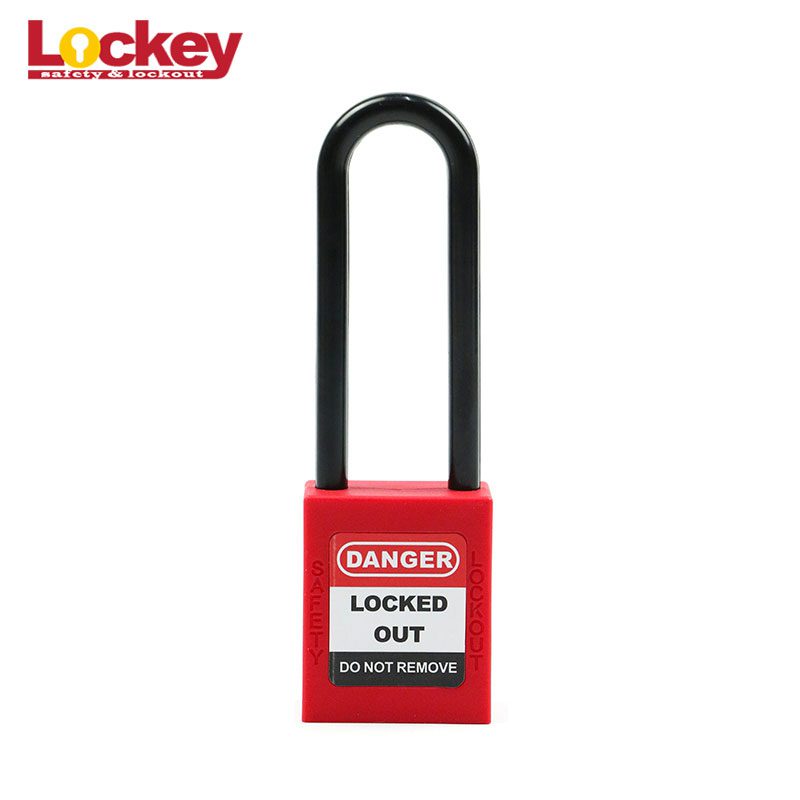 76mm Nylon Short Shackle Safety Padlock P76P