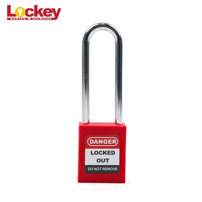 76mm Steel Short Shackle Safety Padlock P76S