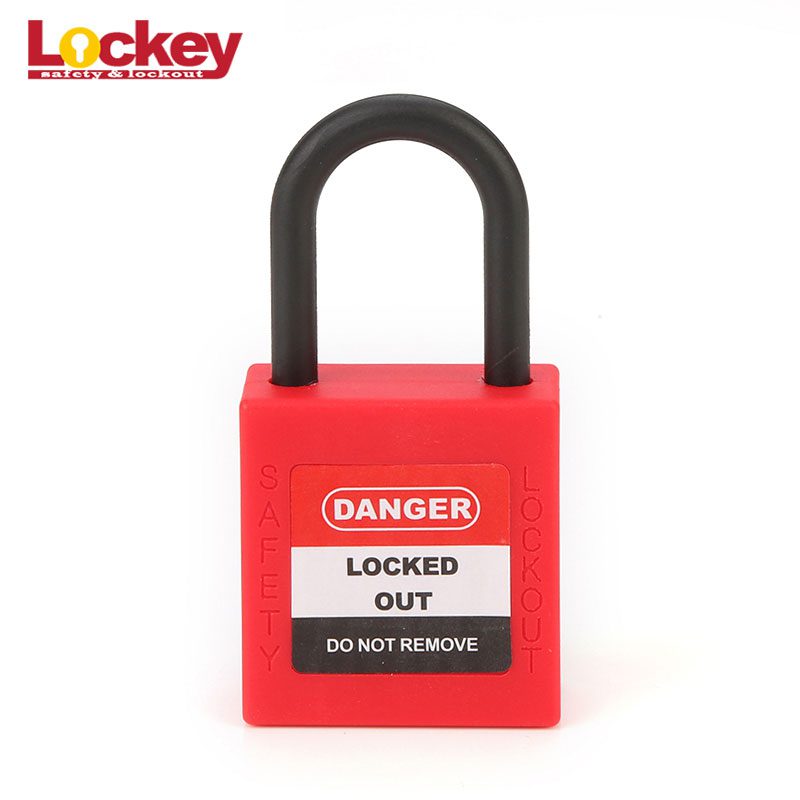 Mini 25mm Plastic Shackle Safety Padlock PS25P